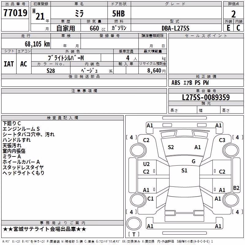 DAIHATSU MIRA