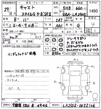 DAIHATSU CAST