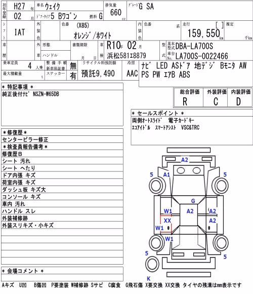 DAIHATSU WAKE