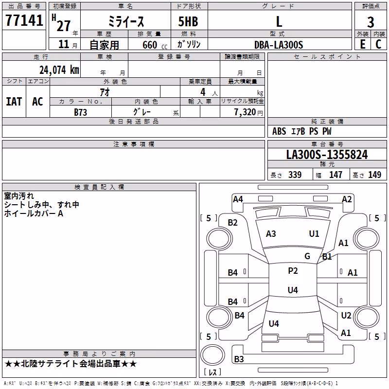 DAIHATSU MIRA E:S