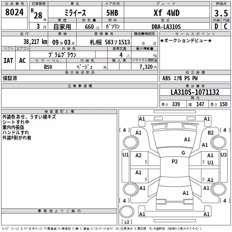 DAIHATSU MIRA E:S