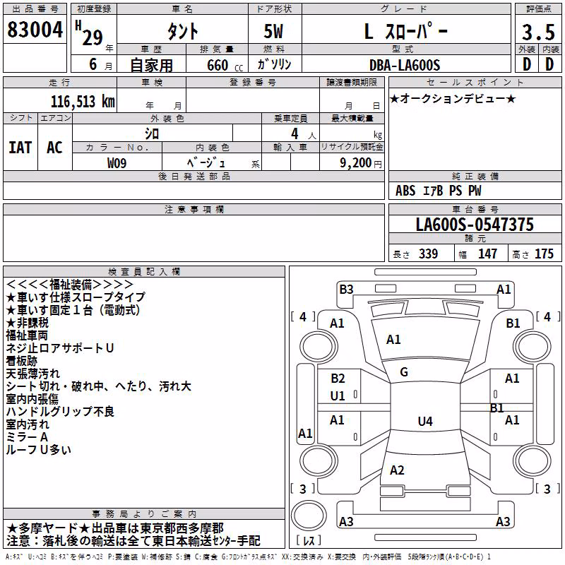 DAIHATSU TANTO
