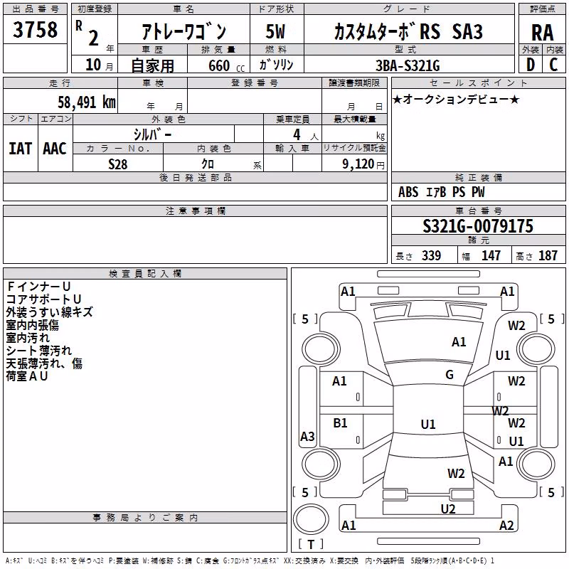 DAIHATSU ATRAI