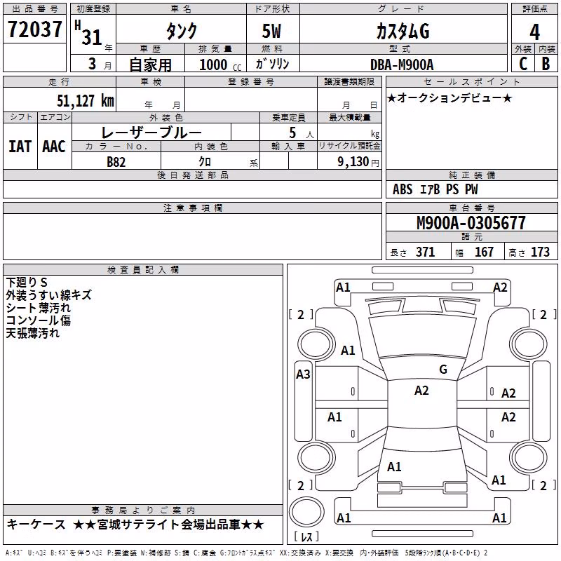 TOYOTA TANK