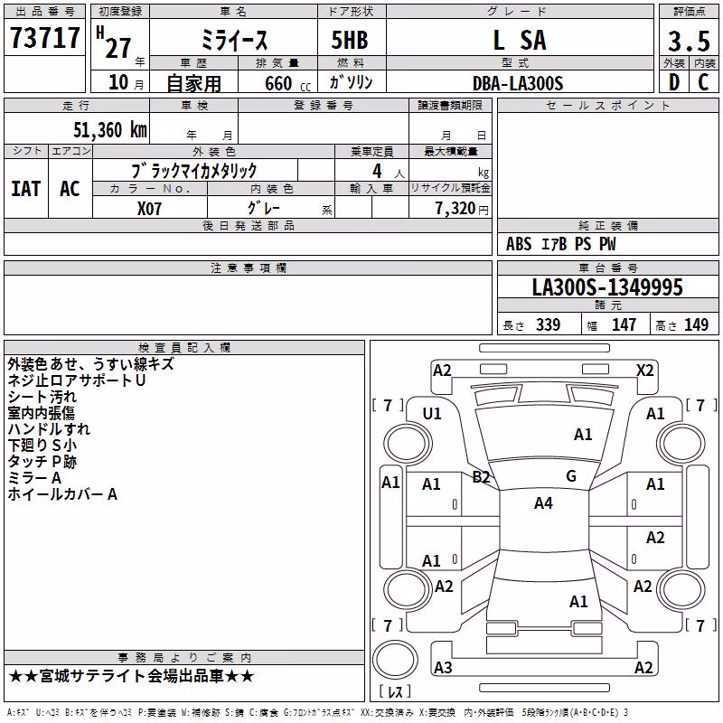 DAIHATSU MIRA E:S