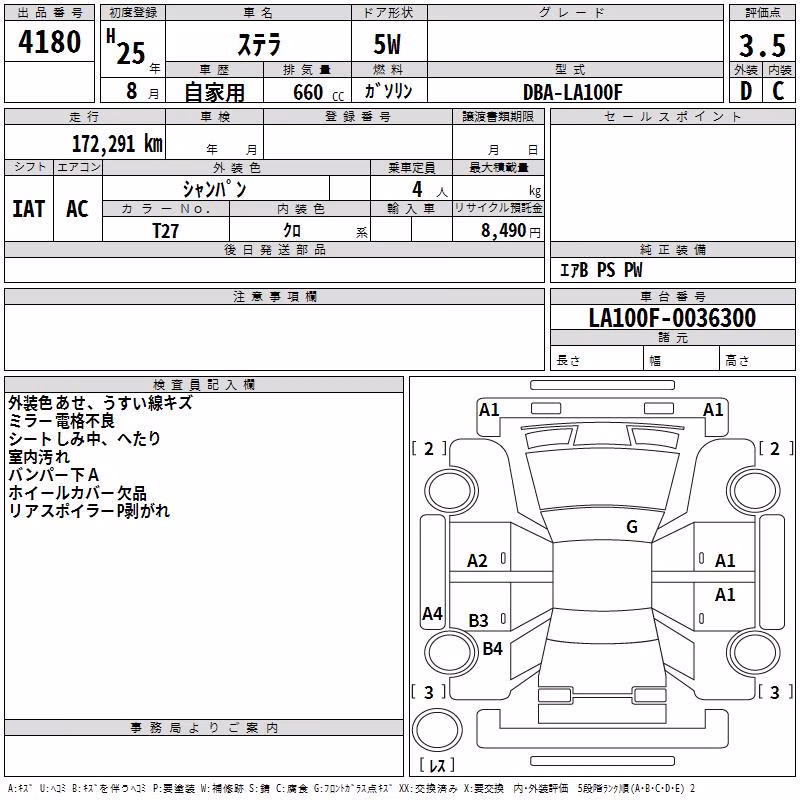 SUBARU STELLA