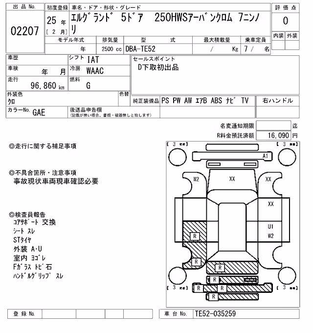 NISSAN ELGRAND