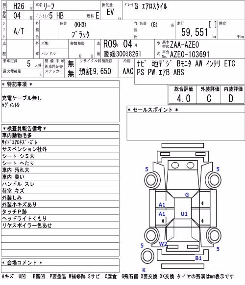 NISSAN LEAF