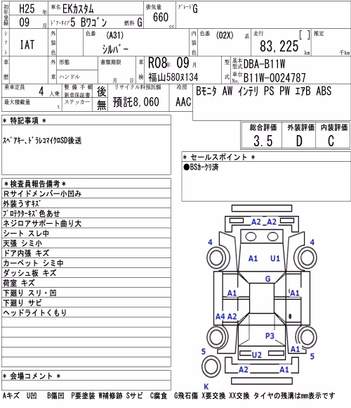 MITSUBISHI EK CUSTOM