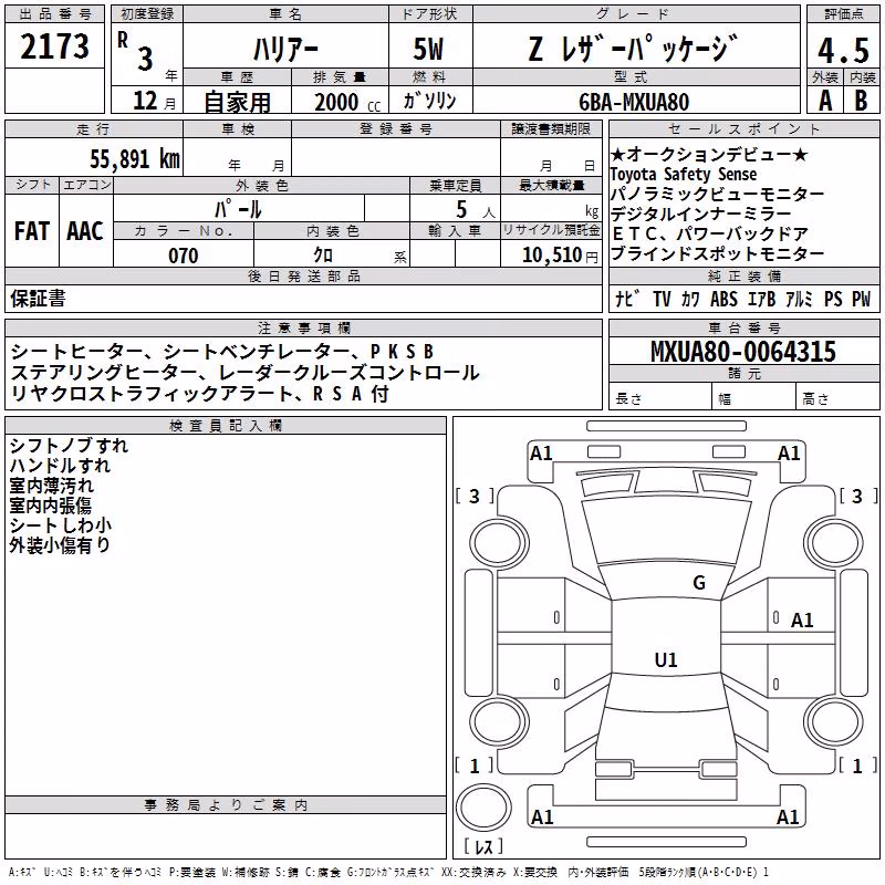 TOYOTA HARRIER