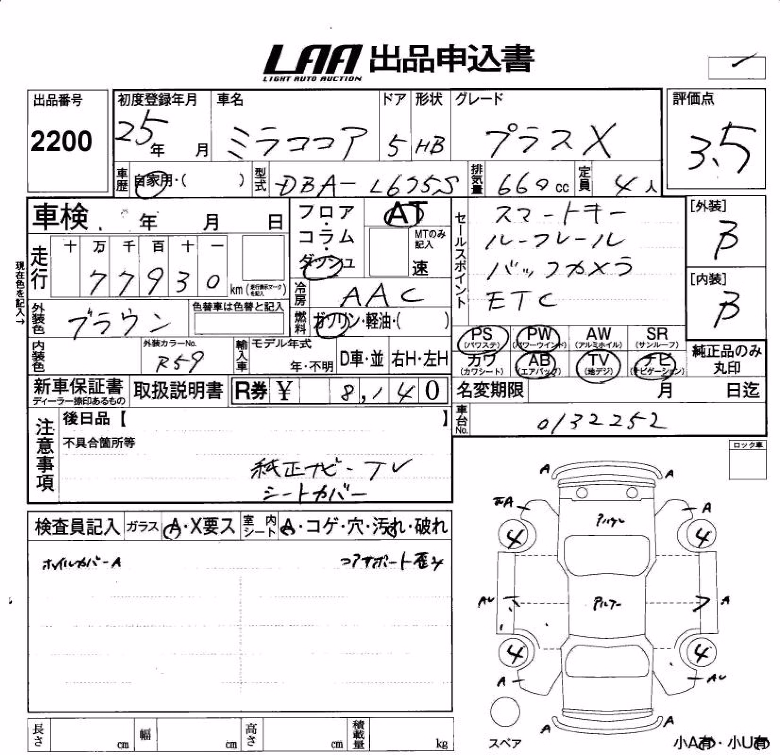 DAIHATSU MIRA COCOA