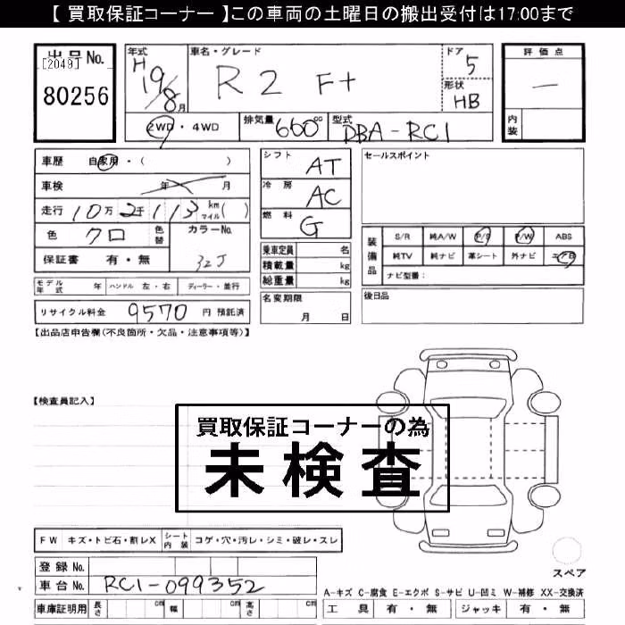 SUBARU R2