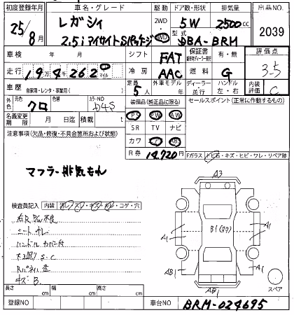 SUBARU LEGACY