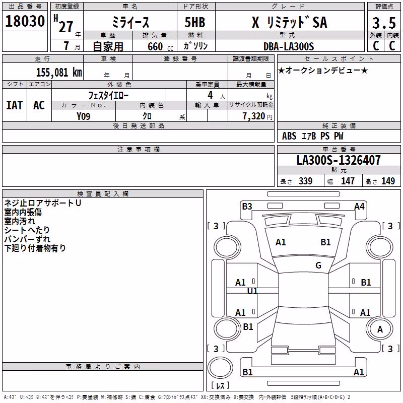 DAIHATSU MIRA E:S