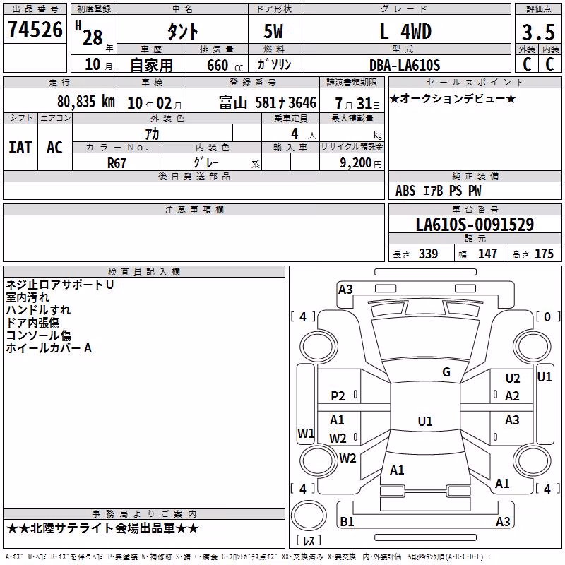 DAIHATSU TANTO