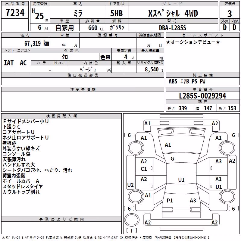 DAIHATSU MIRA