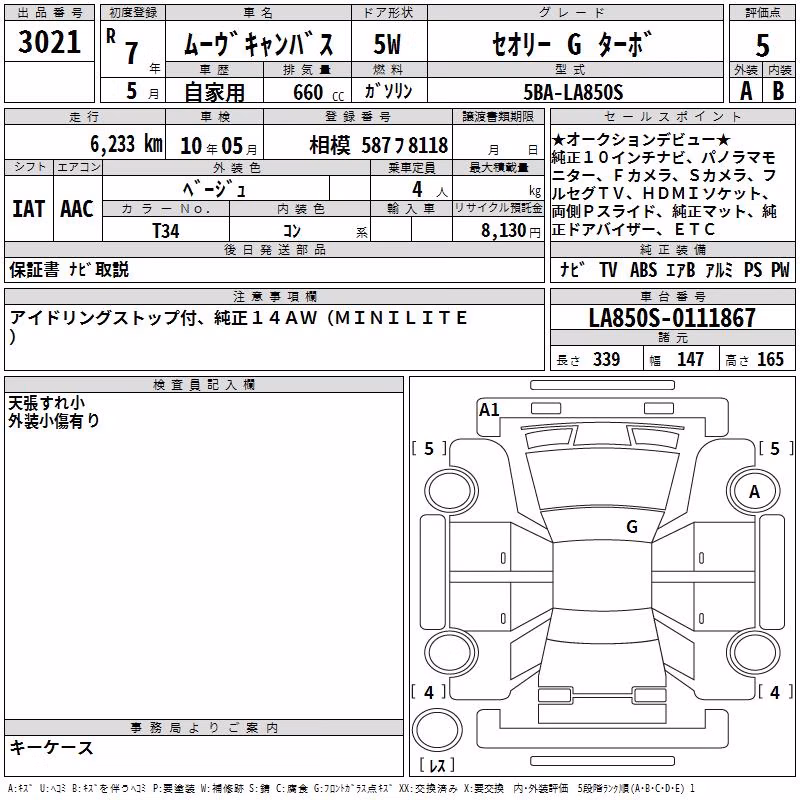 DAIHATSU MOVE CANBUS