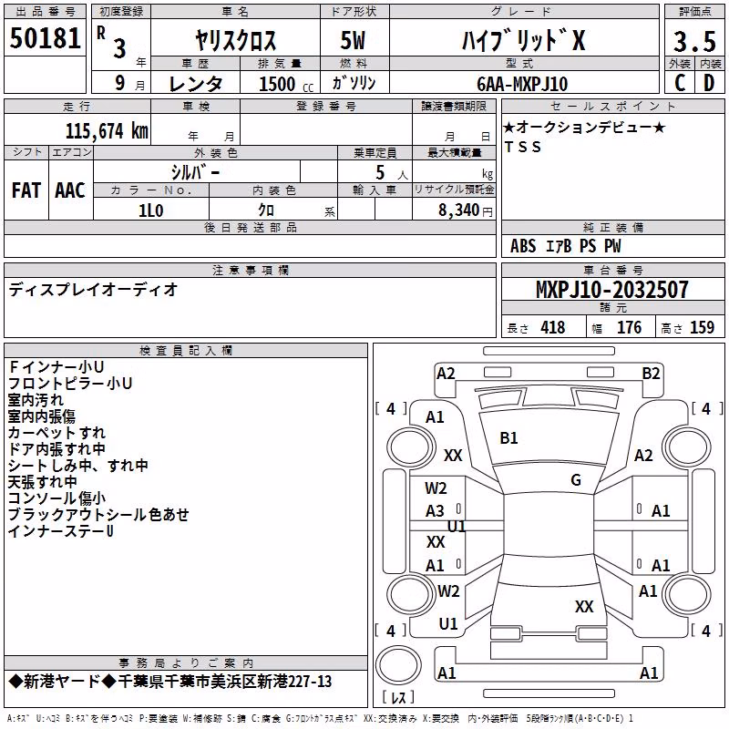TOYOTA YARIS CROSS
