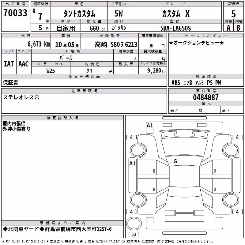 DAIHATSU TANTO