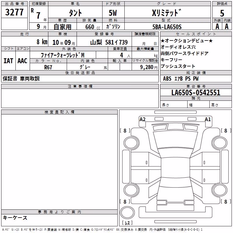 DAIHATSU TANTO