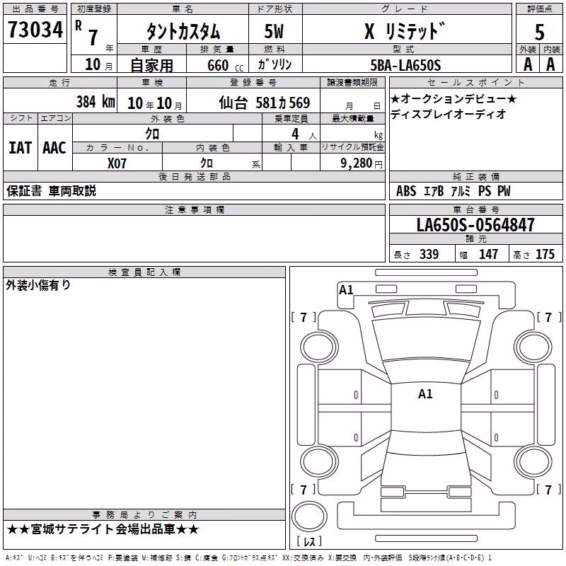 DAIHATSU TANTO