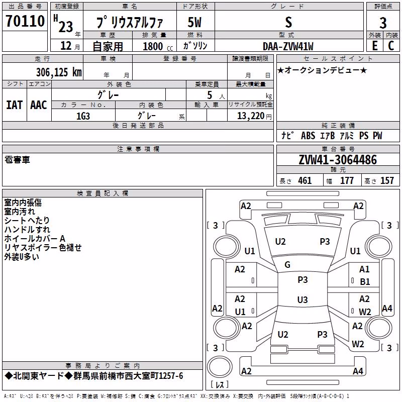TOYOTA PRIUS ALPHA