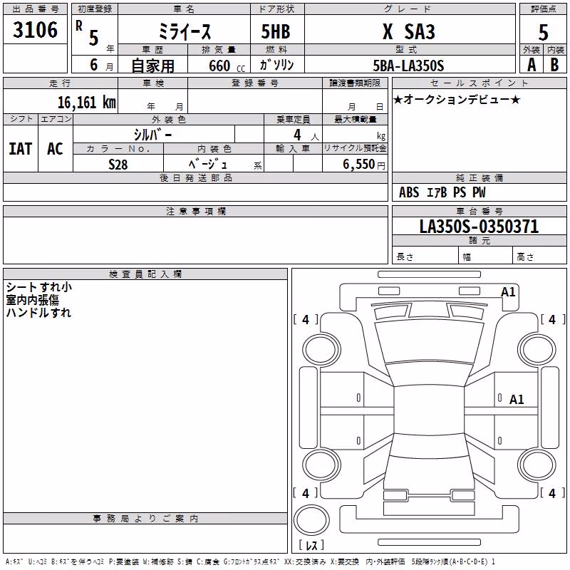 DAIHATSU MIRA E:S