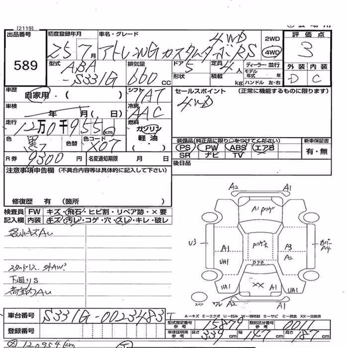 DAIHATSU ATRAI