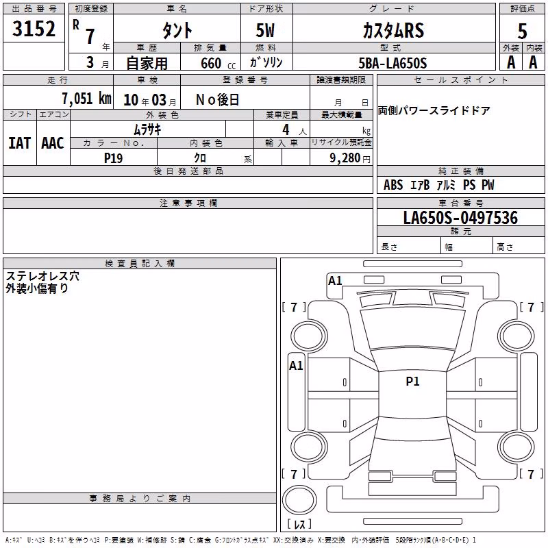 DAIHATSU TANTO