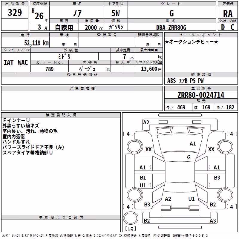 TOYOTA NOAH