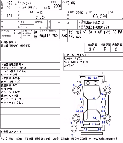 TOYOTA WISH