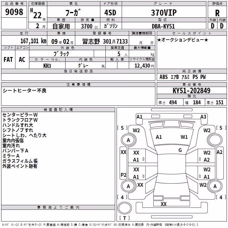 NISSAN FUGA