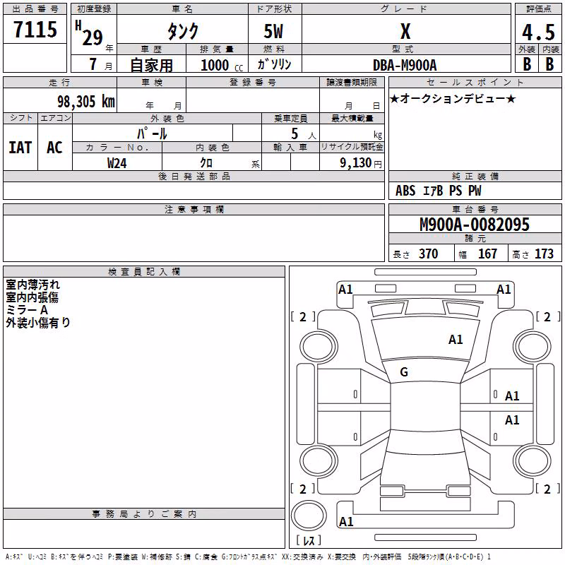 TOYOTA TANK