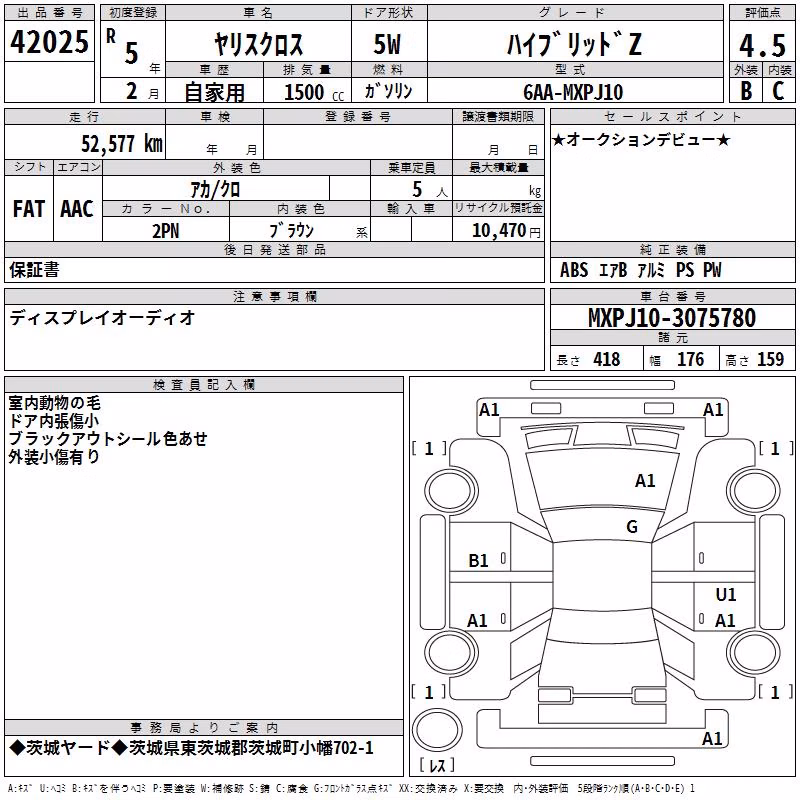 TOYOTA YARIS CROSS