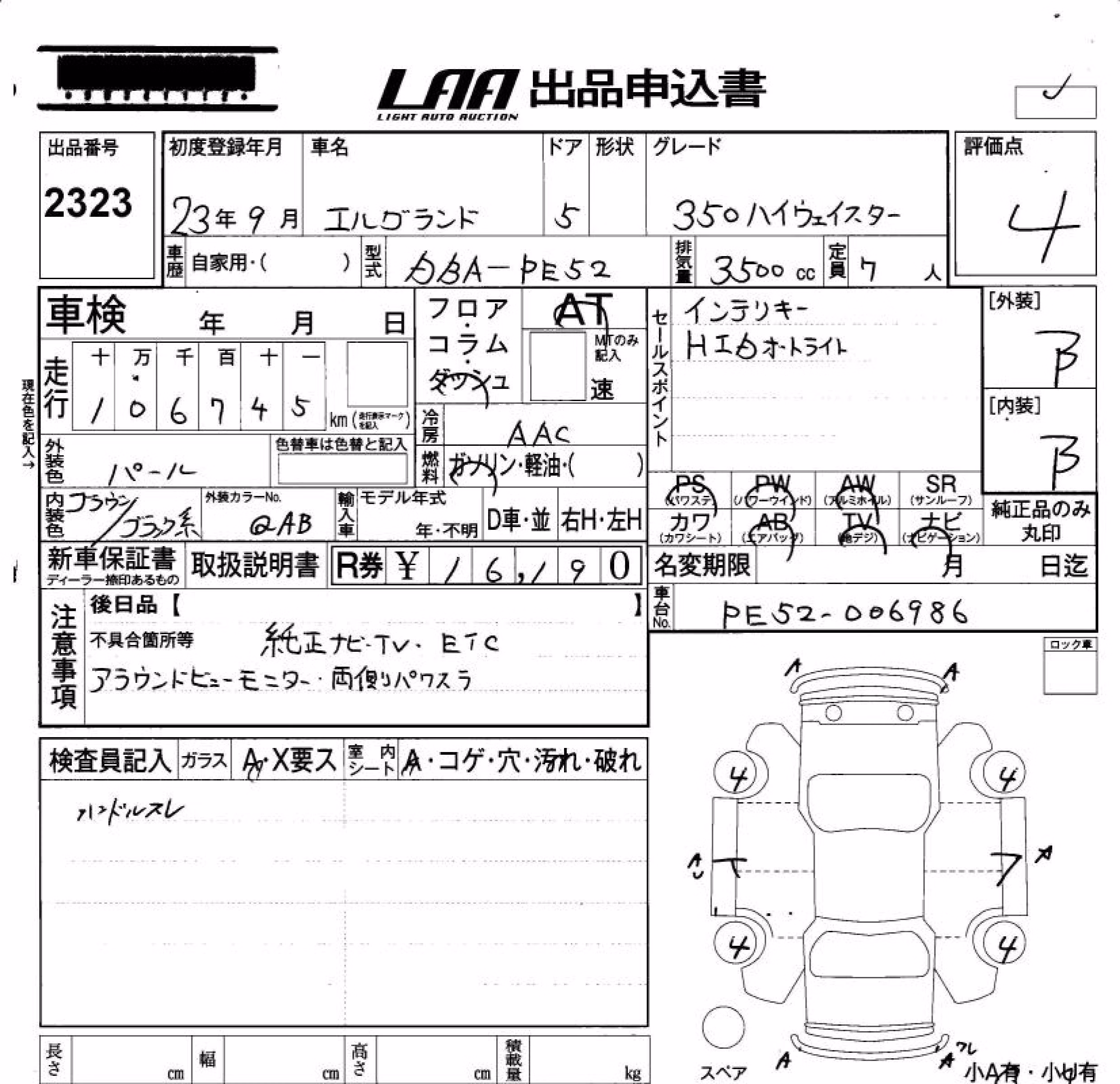 NISSAN ELGRAND