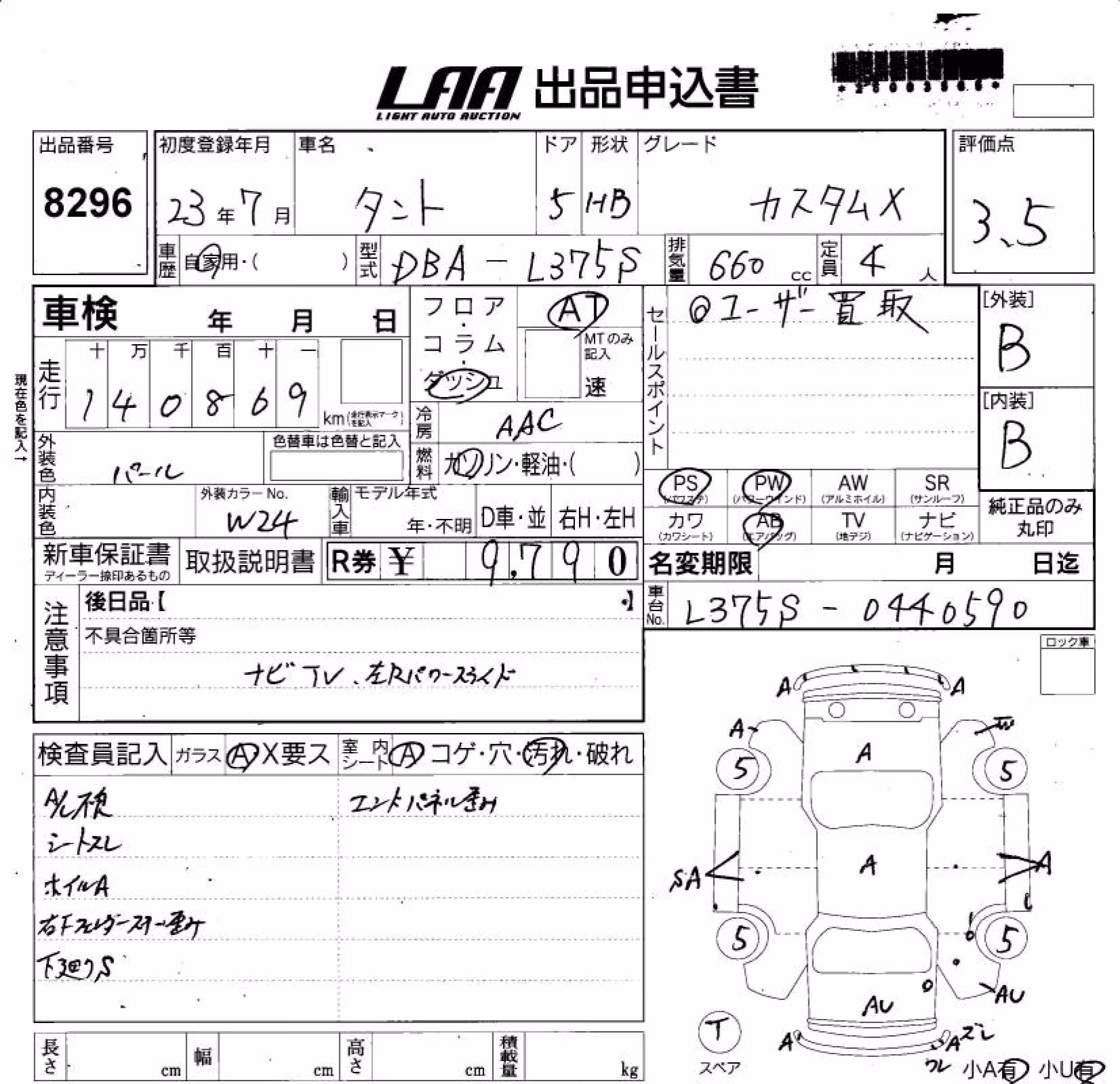 DAIHATSU TANTO