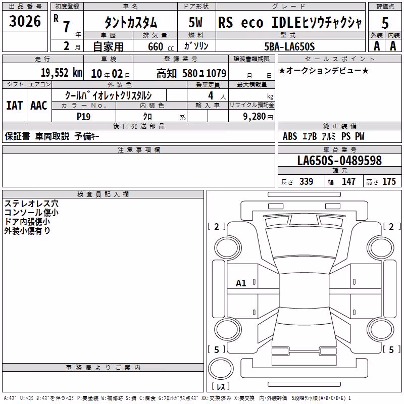 DAIHATSU TANTO