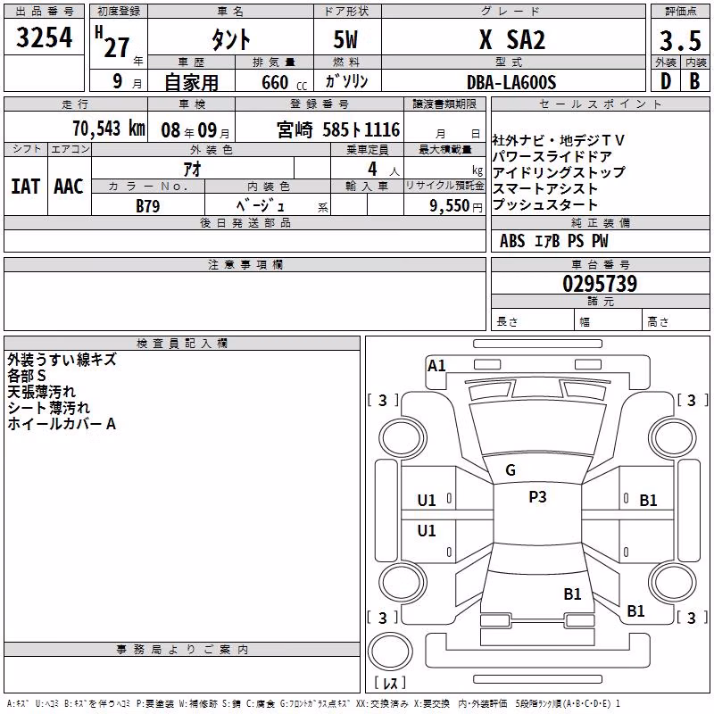 DAIHATSU TANTO