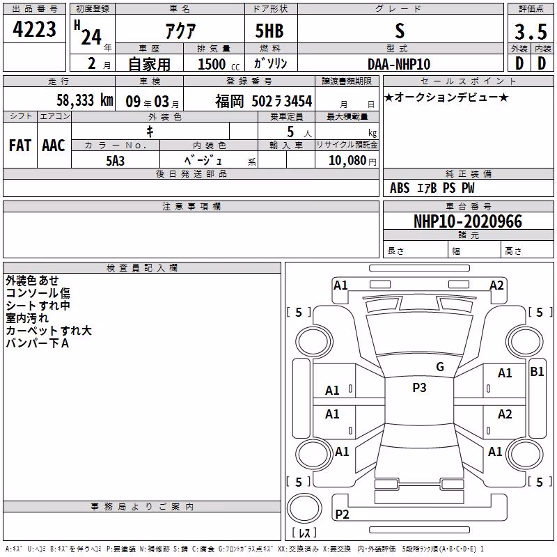 TOYOTA AQUA