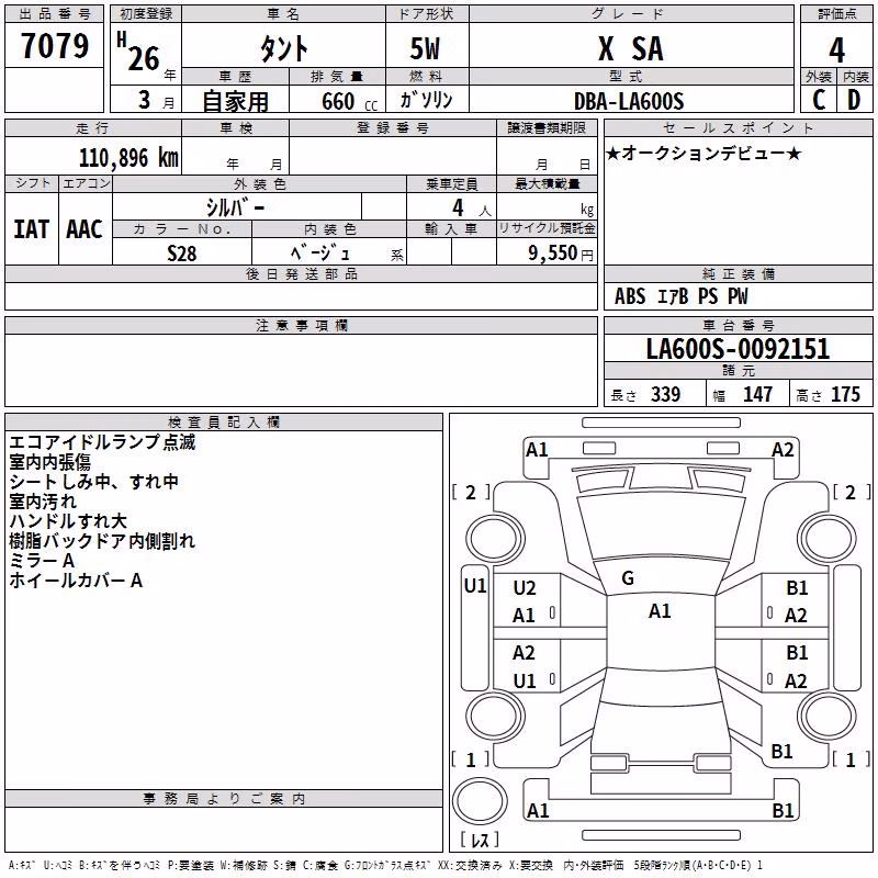 DAIHATSU TANTO