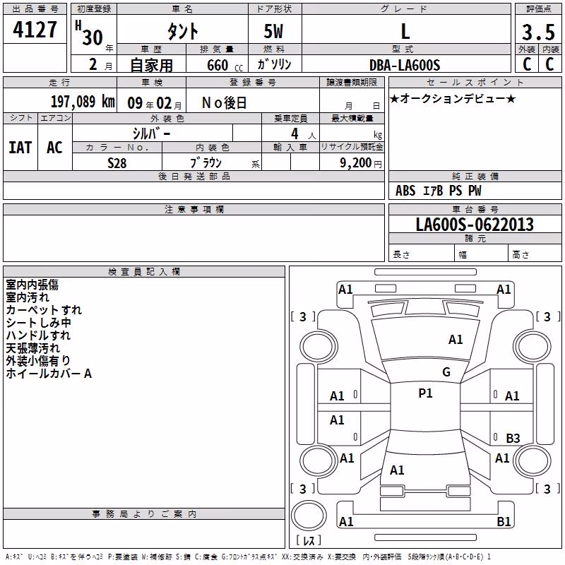 DAIHATSU TANTO