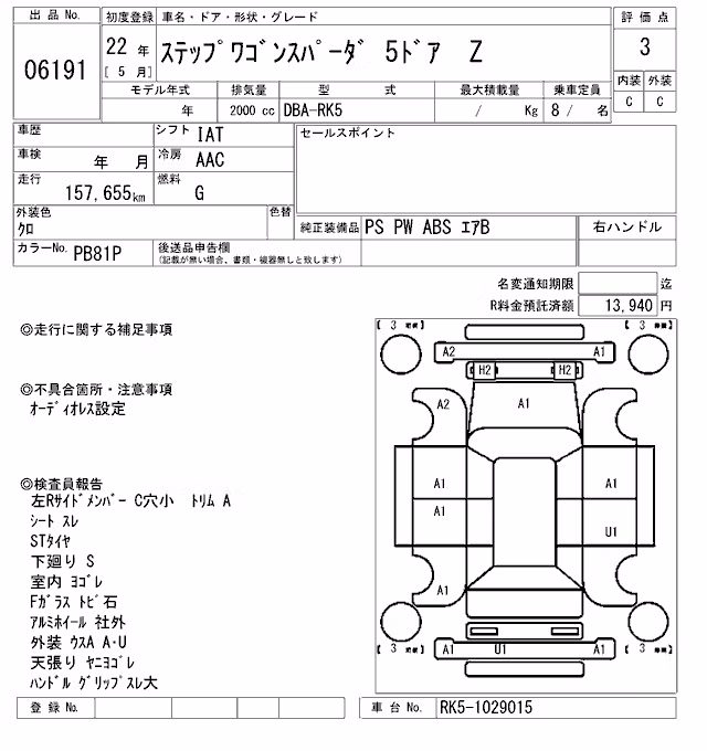 HONDA STEPWGN