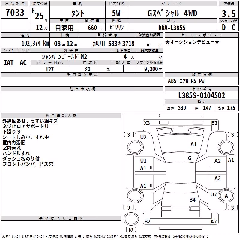 DAIHATSU TANTO