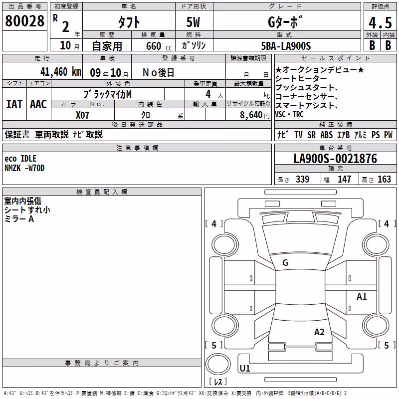 DAIHATSU TAFT