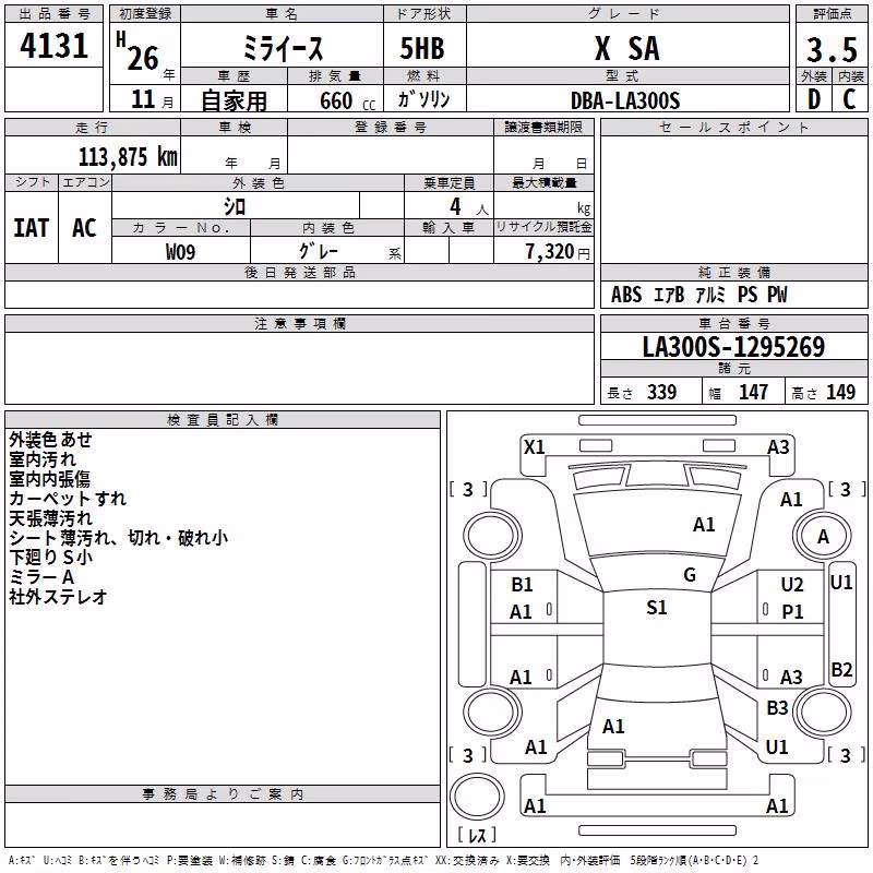 DAIHATSU MIRA E:S