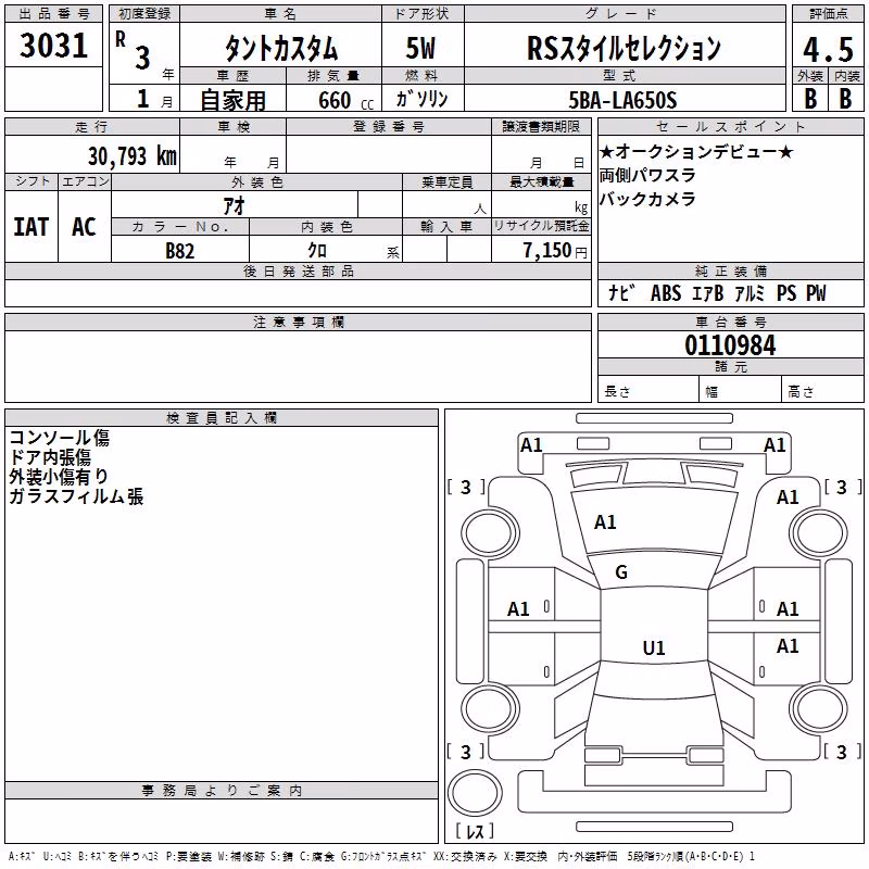 DAIHATSU TANTO