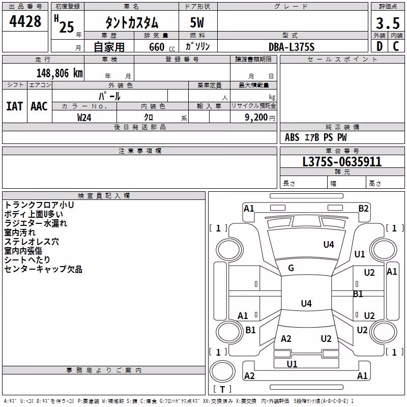 DAIHATSU TANTO