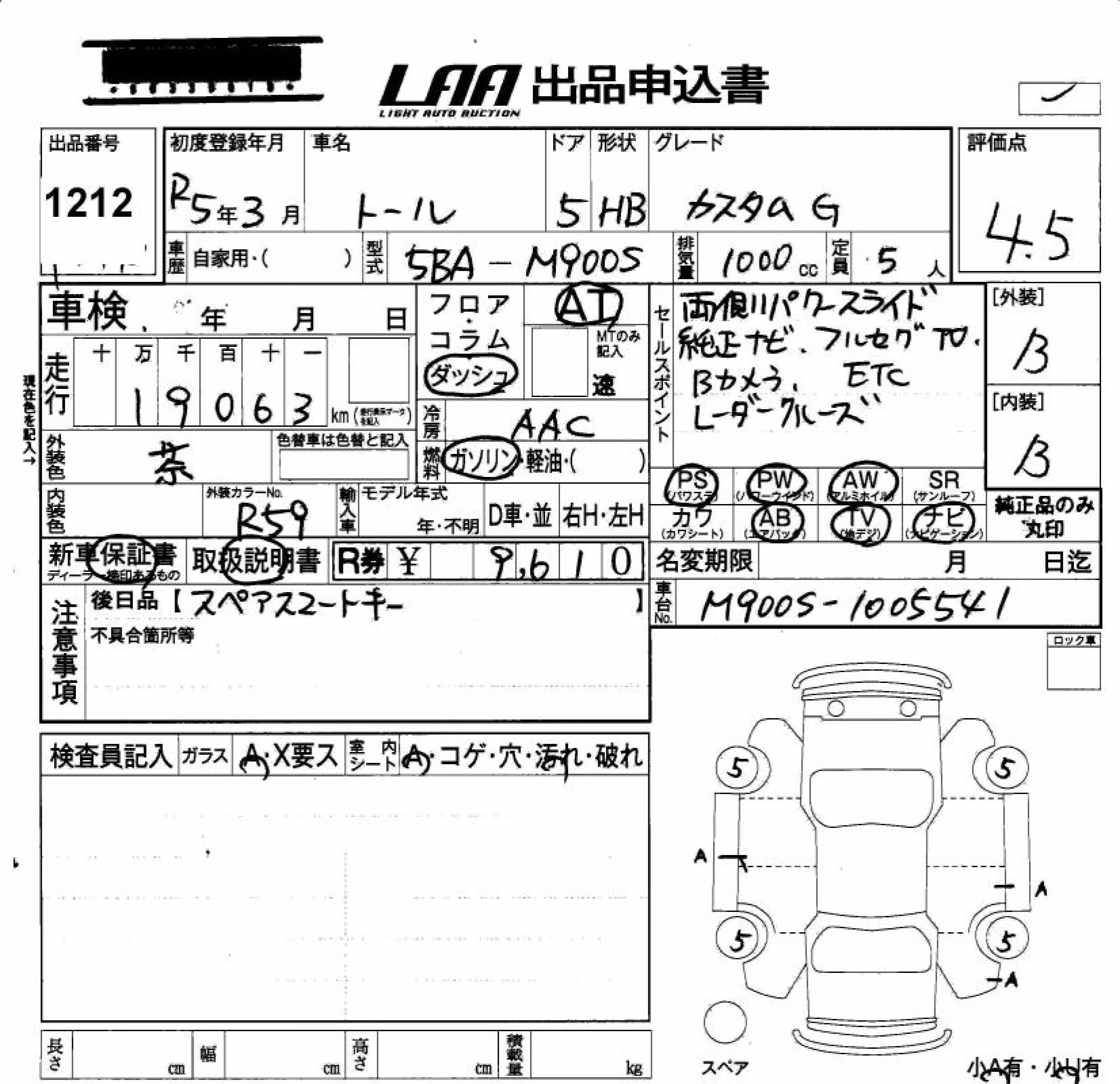 DAIHATSU THOR