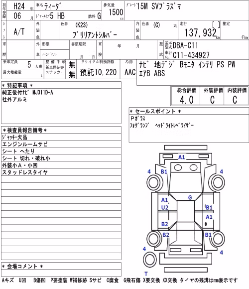 NISSAN TIIDA