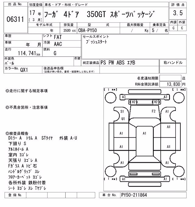 NISSAN FUGA